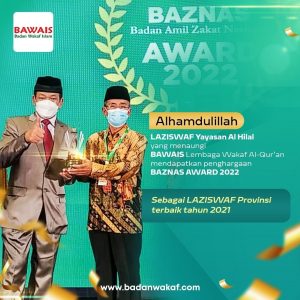 penghargaan baznas award 2022