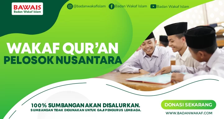 Wakaf Quran Pelosok Nusantara