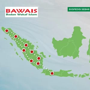 rute sebar wakaf quran sumatera