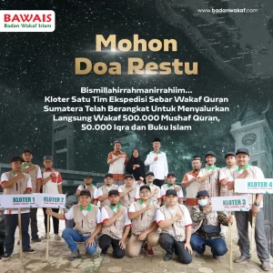 pelepasan wakaf quran sumatera
