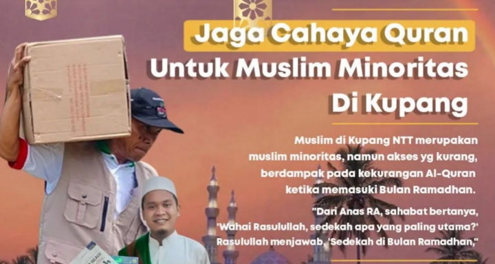 Wakaf Quran Untuk Muslim Minoritas Kupang-Soe