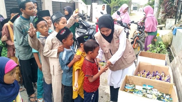 Sedekah beras Telah Diterima Para Penghafal Quran Rumah Tahfidz Al Hilal 4 Cirebon