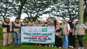 Peduli Gempa Cianjur Bersama Komunitas Sahabat Al Hilal Se-Jawa Barat