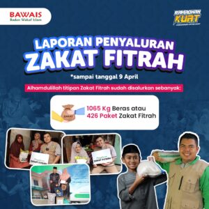 Laporan Penyaluran Zakat Fitrah