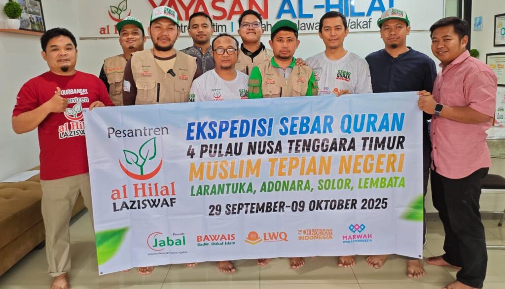 Ekspedisi Sebar Quran di 4 Pulau Nusa Tenggara Timur Resmi Dimulai