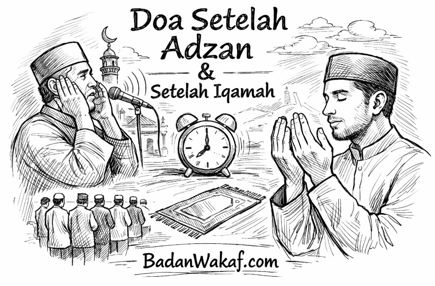Doa setelah adzan dan setelah iqamah